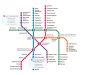 Расположение филиалов Центра Здоровья Волос